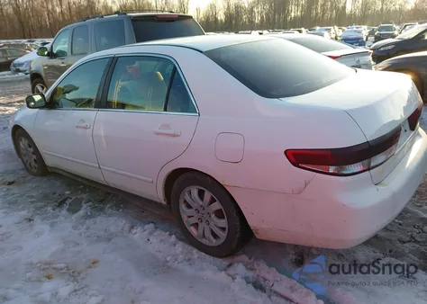 2003 Honda Accord 2.4 Lx from USA, damaged, VIN 1HGCM56323A050348